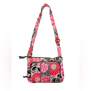 Vera Bradley Pink and Gray Cross Body
Purse/Wallet
